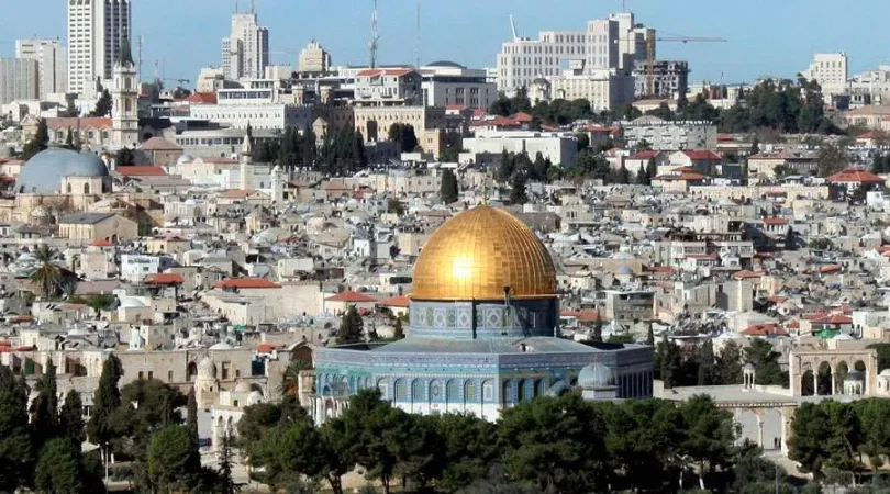 Blick auf Jerusalem