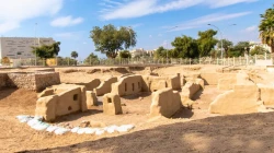 Überreste der uralten Kirche in Aqaba / Sanad Sahliyeh / ACI MENA