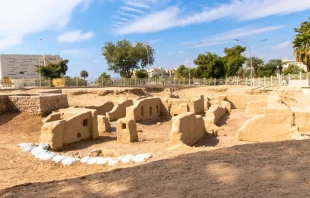 Überreste der uralten Kirche in Aqaba / Sanad Sahliyeh / ACI MENA