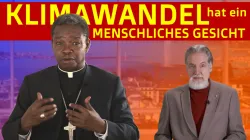 Christian Peschken im Gespräch mit Erzbischof Fortunatus Nwachukwu. / 