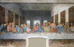 Letztes Abendmahl von Leonardo da Vinci. / Gemeinfrei