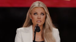 Erika Kirk, die Witwe von Charlie Kirk. / Screenshot von YouTube