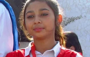Die entführte 14-jährige Christin Maira Shahbaz aus Faisalabad. / Kirche in Not