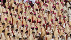 Afrikanische Synodenväter unter Brüdern aus allen Teilen der Weltkirche am vergangenen Sonntag / CNA/Martha Caldéron