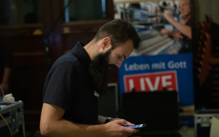 Matthias Chrobok arbeitet bei Radio Horeb als Online-Redakteur und schilderte CNA Deutsch seine Eindrücke von der Rosenkranz-Übertragung.