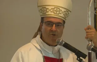 Erzbischof Gabriel Antonio Mestre / screenshot / YouTube / DIOCESIS DE MAR DEL PLATA - ARGENTINA