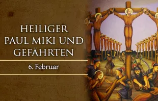 Die Märtyrer von Nagasaki starben am 5. Februar 1597.  / CNA