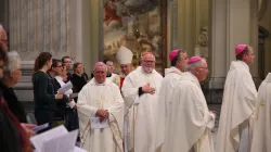 Die Deutschen Bischöfe am 17. November 2015 in der Lateranbasilika.  / CNA/Daniel Ibanez