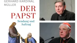 Das neue Buch von Kardinal Müller (unten) wurde von Kardinal Koch (oben) vorgestellt.  / CNA/Daniel Ibanez / Herder Verlag