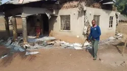 Trümmer nach einem Milizenangriff im Bundesstaat Benue, Nigeria, in der letzten Februarwoche 2023. / Michael Burton/Ignition633.org / Mit Genehmigung