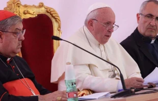 Papst Franziskus in Neapel am 21. Juni 2019 / Daniel Ibanez / CNA Deutsch