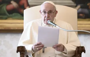 Papst Franziskus bei der Generalaudienz / Vatican Media