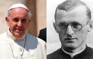 Papst Franziskus und der selige Pater Engelmar Unzeitig / CNA/Mariannhiller Missionare