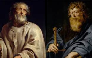 Die heiligen Petrus und Paulus  / Twitter Museo del Prado