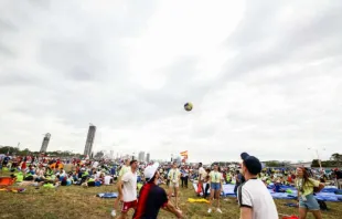 Junge Pilger auf dem Camp San Juan Pablo II beim Weltjugendtag in Panama am 26. Januar 2019 / Daniel Ibanez / CNA Deutsch