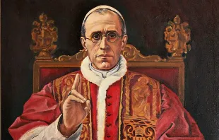 Papst Pius XII., portraitiert von Luis Fernández-Laguna  / Luis Fernández García / Wikimedia (CC BY-SA 3.0)