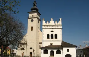 Die Kirche von Podolínec (deutsch Pudlein) in der Nordostslowakei. / Swohmeck / Wikimedia  (CC BY-SA 2.5) 