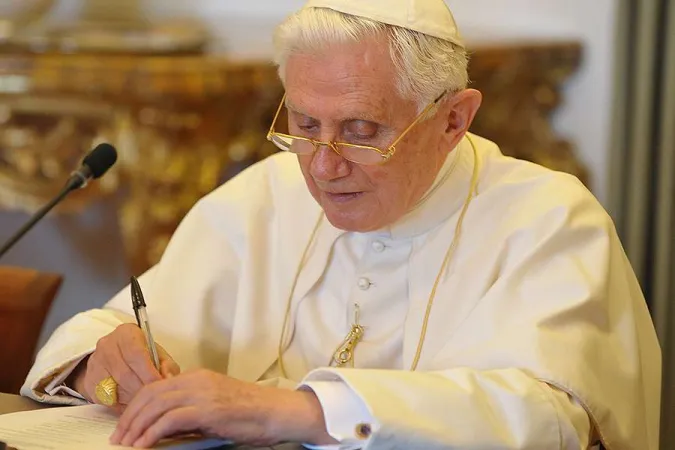 Papst Benedikt XVI. am 28. August 2010.