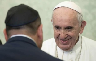Papst Franziskus beim Empfang einer Gruppe Juden aus dem Kaukasus am 5. November 2018 / Vatican Media