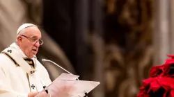 Papst Franziskus predigt am Dreikönigstag 2019 im Petersdom / Daniel Ibanez / CNA Deutsch