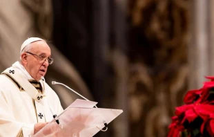 Papst Franziskus predigt am Dreikönigstag 2019 im Petersdom / Daniel Ibanez / CNA Deutsch