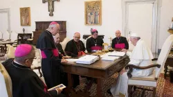 Krisengespräch im Vatikan: Treffen der Vertreter der Bischofskonferenz Venezuelas mit Papst Franziskus am 8. Juni 2017 / CNA / L'Osservatore Romano