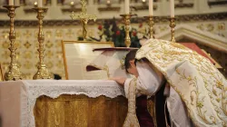 Priester bei der Messfeier im überlieferten Ritus / Flickr / catholicrelics.co.uk (CC BY-NC-ND 2.0)
