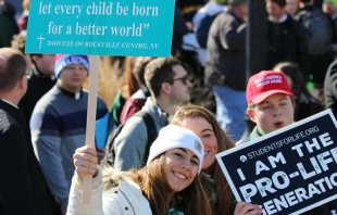 Demonstranten beim 45. Marsch für das Leben in Washington / CNA / Jonah McKeown