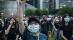 Demonstranten bei einer Schulboykott-Kundgebung in Hongkongs Central District, 2. September 2019. | / Chris McGrath / Shutterstock.