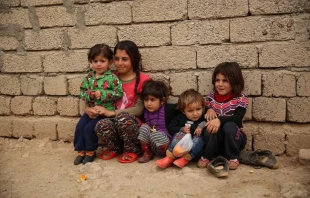 Vor dem Islamischen Staat geflohene Kinder in einem Flüchtlingslager im Irak im Jahr 2015 / CNA / Daniel Ibanez