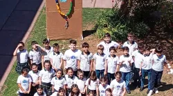 Teilnehmer von „Eine Million Kinder beten den Rosenkranz“ aus Paraguay / Kirche in Not