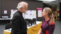 Der ehemalige Erzbischof von Canterbury Rowan Williams (links) bei den Paralympischen Spielen 2012 in London / rowanwilliams.archbishopofcanterbury.org