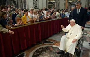 Papst Franziskus am Pfingstsonntag, 5. Juni 2022, im Petersdom. / Vatican Media