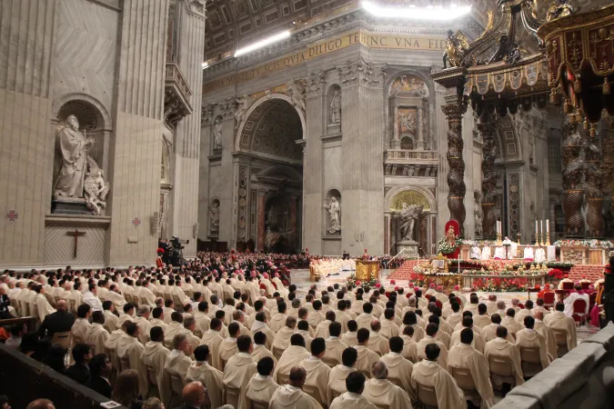 Der Petersdom, Heilig Abend 2015