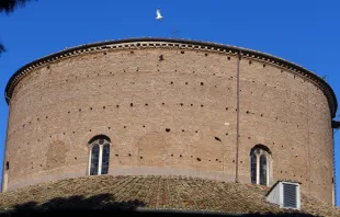 Die "Sphinx von Rom": Die "Basilica di Santo Stefano Rotondo al Celio" auf dem Hügel Celio. / Paul Badde / EWTN.TV