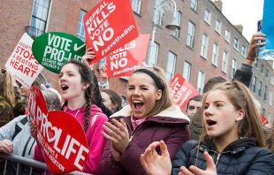 Junge Lebensschützer demonstrieren in Dublin am 6. Juli 2019  / Mit freundlicher Genehmigung