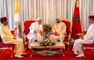 Papst Franziskus und König Mohammed VI. von Marokko am 30. März 2019 / Vatican Media