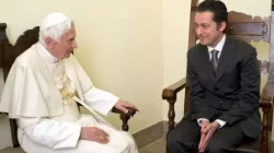 Papst Benedikt XVI. und Paolo Gabriele / Vatican Media