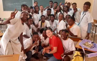 Elisabeth Sophie Schindegger in Angola / privat