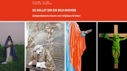 Ausstellung "DU SOLLST DIR EIN BILD MACHEN" / Screenshot von der Webseite