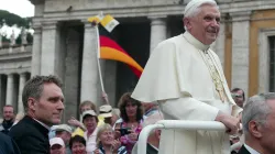 Papst Benedikt XVI. bei einer Generalaudienz in Rom / Marco Iacobucci Epp|Shutterstock

