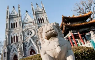 Katholische Kirche in Xicheng, Beijing. / Fotokon/Shutterstock