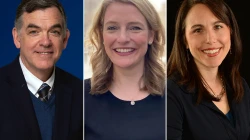 Shannon Mullen, Kelsey Wicks, Jeanette de Melo (v.l.) / EWTN News