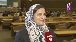 Die Staatsministerin für Toleranz, Sheika Lubna Khalid Al Qassim.
 / (C) Pax Press Agency, SARL, Geneva