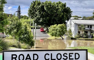 Hochwasser in der Mooney Street in Yeronga, einem Vorort von Brisbane (QLD, Australien)   / Kgbo / Wikimedia (CC BY-SA 4.0) 