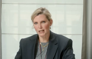 Supermodel Nadja Auermann / Screenshot von YouTube