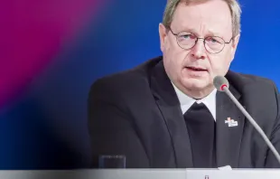 Dritte Synodalversammlung des Synodalen Weges: Abschlusspressekonferenz - Bischof Dr. Georg Bätzing / Synodaler Weg/Max von Lachner