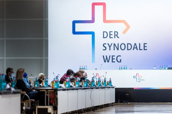 Dritte Synodalversammlung des "Synodalen Weges" am 4. Februar 2022 in Frankfurt