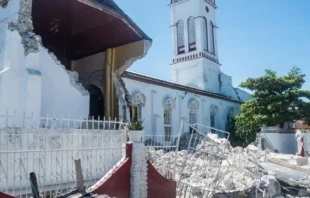 Zerstörung in Haiti nach dem Erdbeben.  / Vatican News.