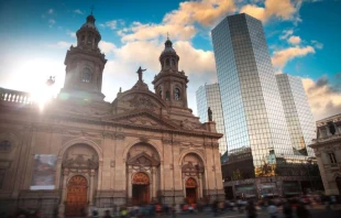 Die "Catedral Metropolitana de Santiago"   / Skreidzeleu / Shutterstock.